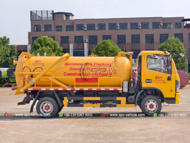 DONGFENG 5,000L Dirty Water Disposal Truck