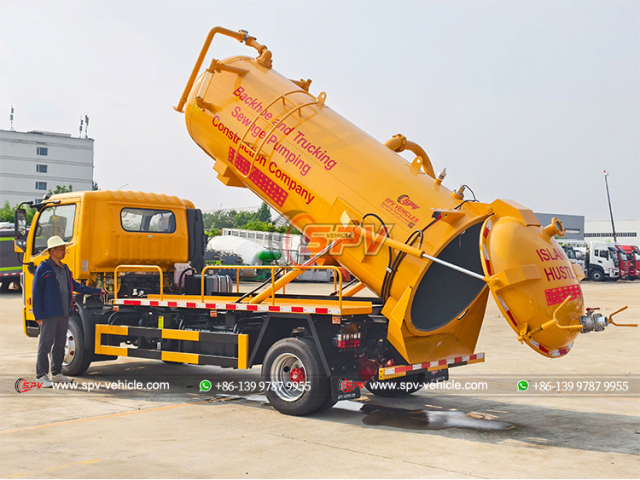 DONGFENG 5,000L Dirty Water Disposal Truck