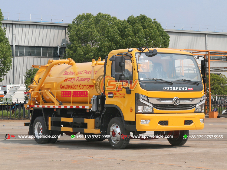 DONGFENG 5,000L Dirty Water Disposal Truck