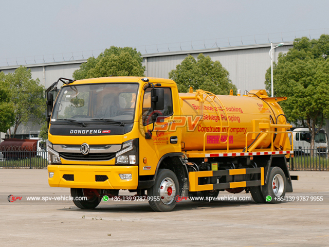 DONGFENG 5,000L Dirty Water Disposal Truck