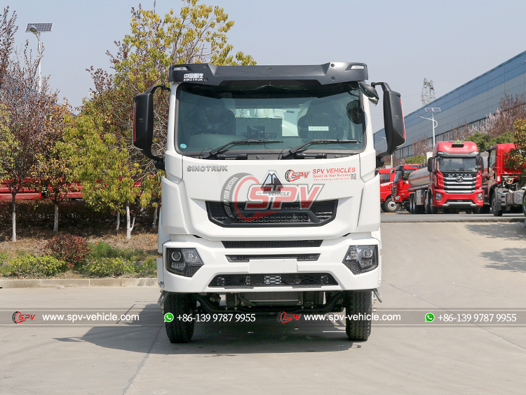 HOWO 7,000L Toilet Cleaning Truck