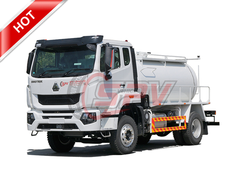 HOWO 7,000L Toilet Cleaning Truck