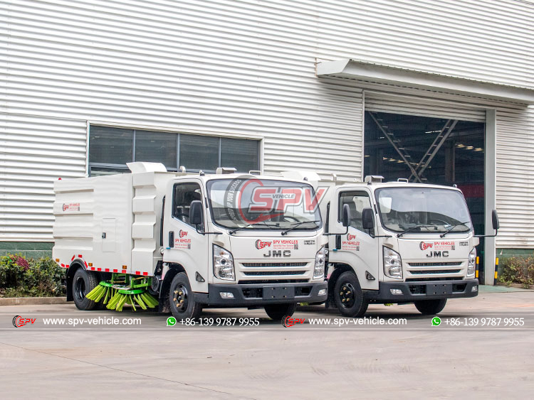 JMC 5 CBM Road Sweeping Truck
