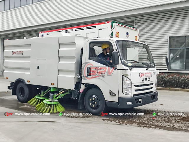 JMC 5 CBM Road Sweeping Truck