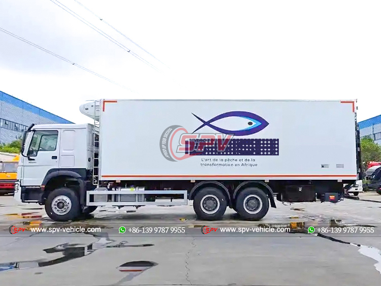 HOWO 6x4 20 Ton Freezer Truck