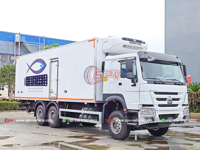 HOWO 6x4 20 Ton Freezer Truck