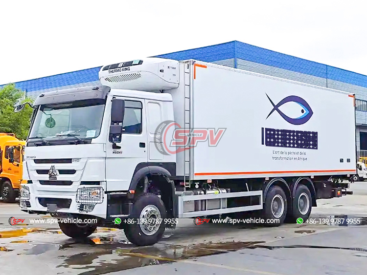 HOWO 6x4 20 Ton Freezer Truck