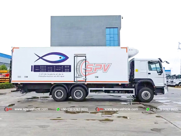 HOWO 6x4 20 Ton Freezer Truck