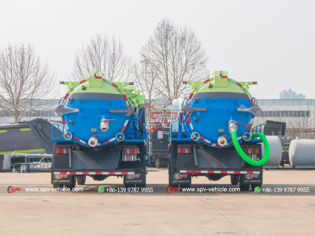 SINOTRUK 8,000L Sewer Vacuum Truck