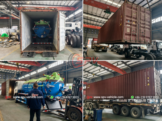 SINOTRUK 8,000L Sewer Vacuum Truck