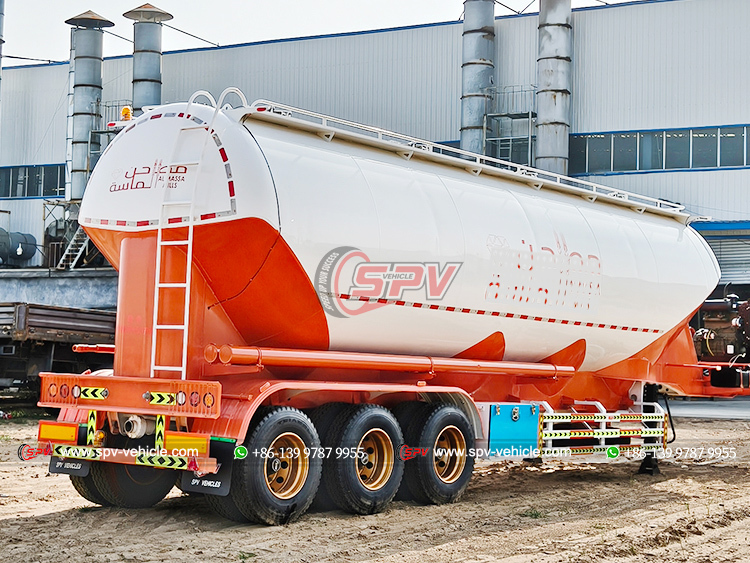 SPV 48 CBM Bulk Flour Semi-trailer