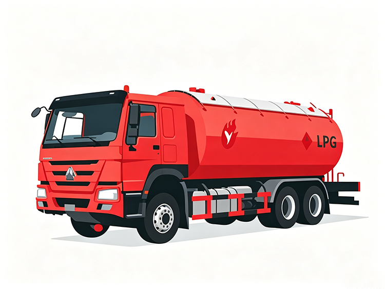 SINOTRUK LPG Transporting Truck-SPV-vehicle