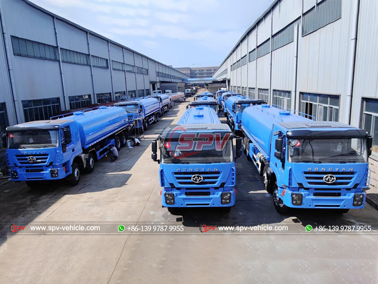 10 Units of Water Supply Trucks to Africa in June of 2023