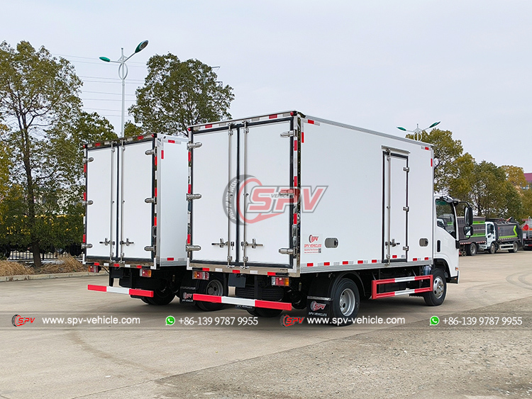 ISUZU KV100 4 Tons Cold Room Truck - Rear Right Side