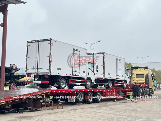ISUZU 4 Tons Refrigerator Van Truck