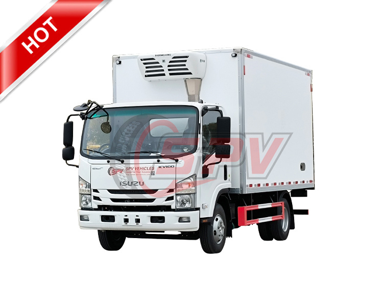 ISUZU 4 Tons Refrigerator Van Truck