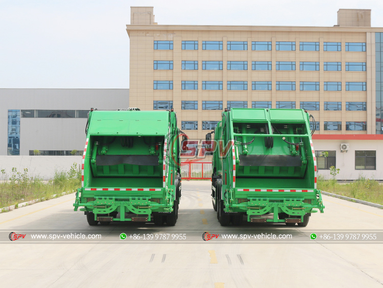 20 CBM Urban Solid Waste Collection Truck - Rear