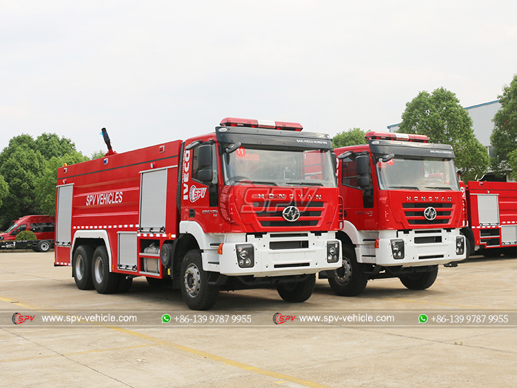 4 Units of IVECO 12 CBM Foam Fire Trucks to Africa