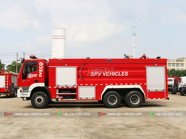 4 Units of IVECO 12 CBM Fire Fighting Trucks to Africa
