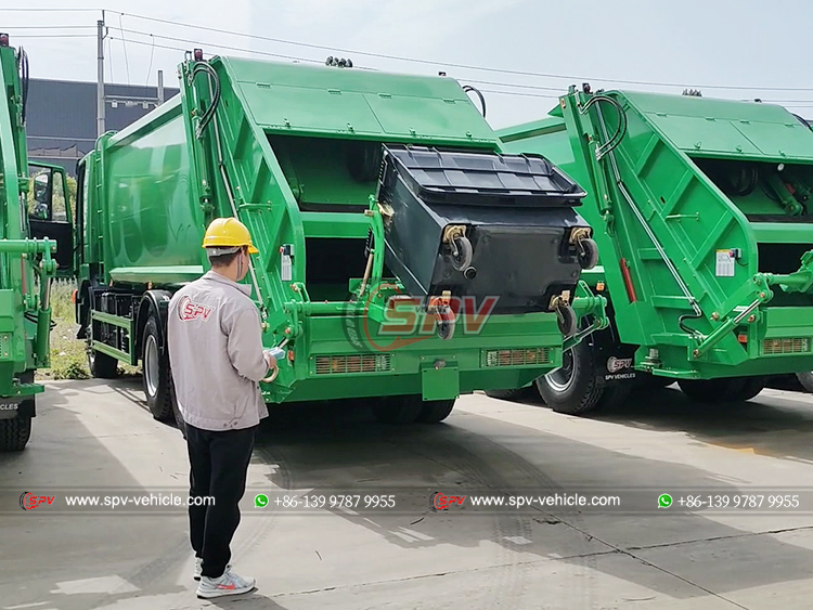 Laoding Dustbin Test