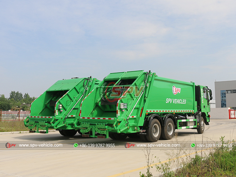 SPV 20 CBM Junk Collection Truck - Rear Right