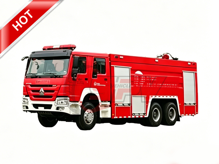 HOWO 12 m³  Fire Rescue Truck