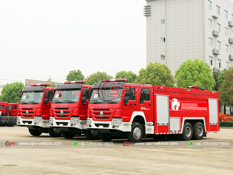 HOWO 12 m³  Fire Rescue Truck