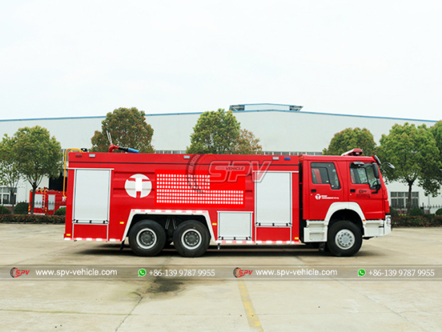 HOWO 12 m³  Fire Rescue Truck