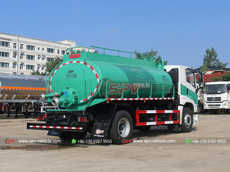 ISUZU 10,000L Septic Disposal Truck