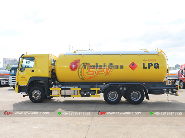 SINOTRUK 25,000L LPG Tank Truck