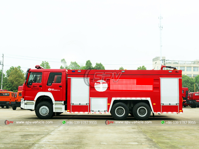 HOWO 12 m³  Fire Rescue Truck