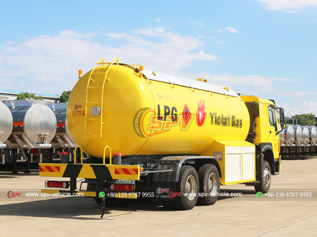 SINOTRUK 25,000L LPG Tank Truck
