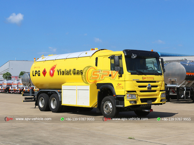 SINOTRUK 25,000L LPG Tank Truck
