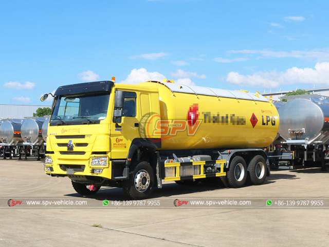 SINOTRUK 25,000L LPG Tank Truck