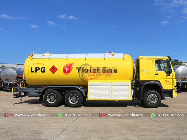SINOTRUK 25,000L LPG Tank Truck