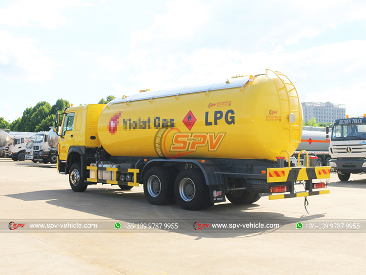 SINOTRUK 25,000L LPG Tank Truck
