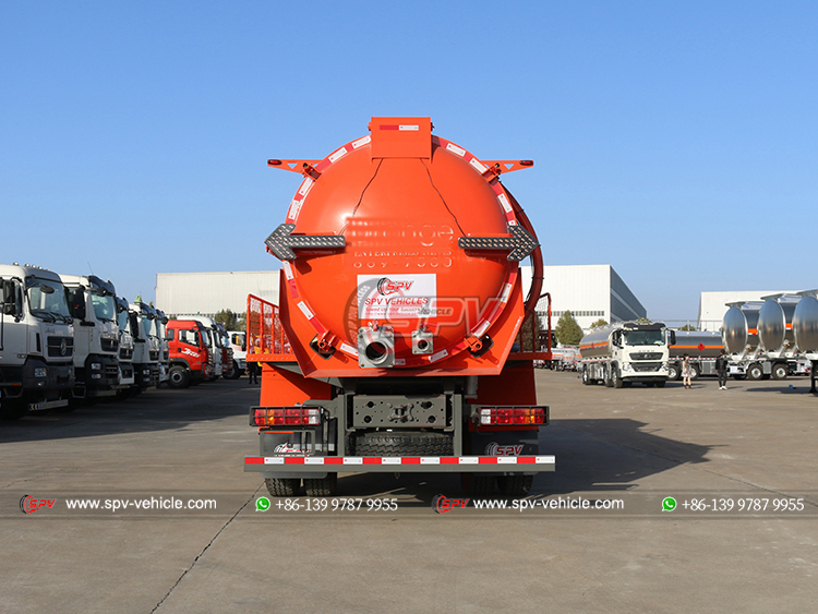 SINOTRUK 12,000L Slurry Vacuum Truck