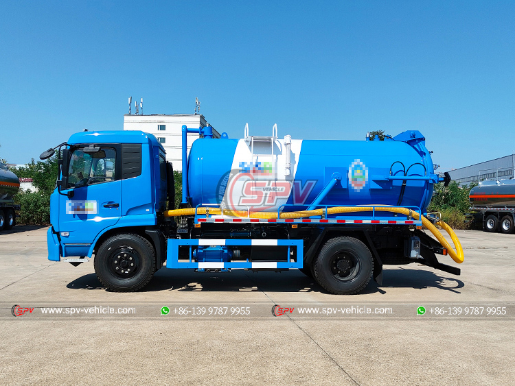 DONGFENG 4x2 Sewage Collection Truck - Left 