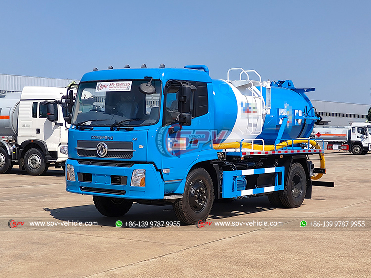 DONGFENG 4x2 Sewer Cleaner Truck - Front Left