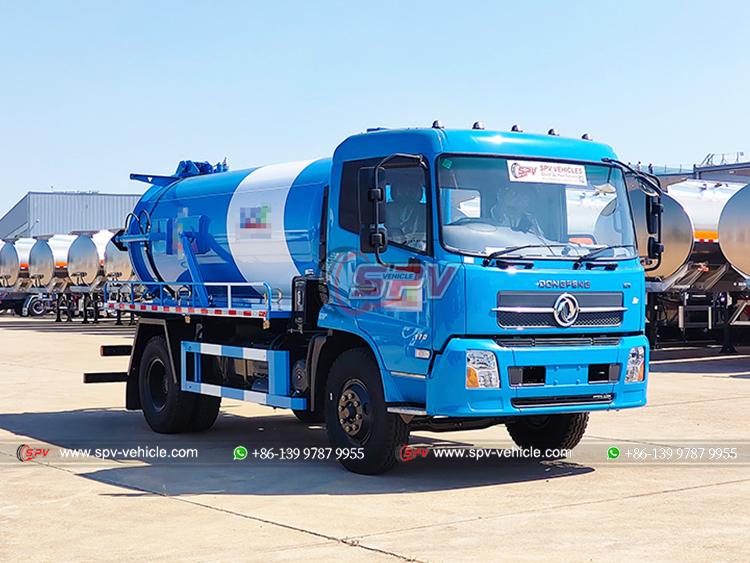 DONGFENG 8,000L Sewage Vacuum Truck