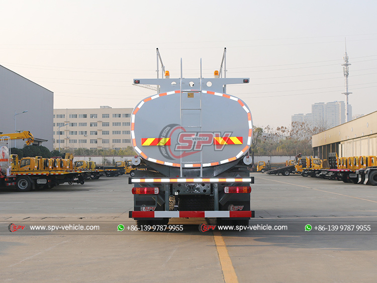 HOWO Mobile Fuel Dispensing Truck  -Rear