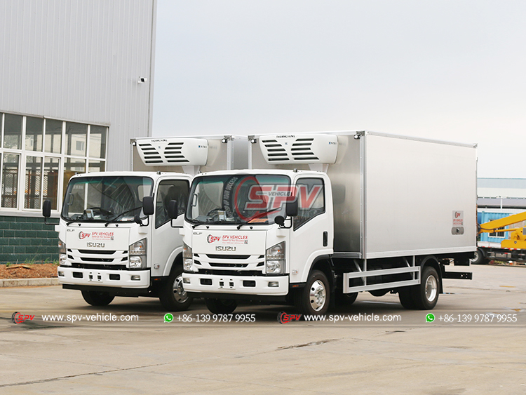 ISUZU 100P Cold Chain Truck - Front Left
