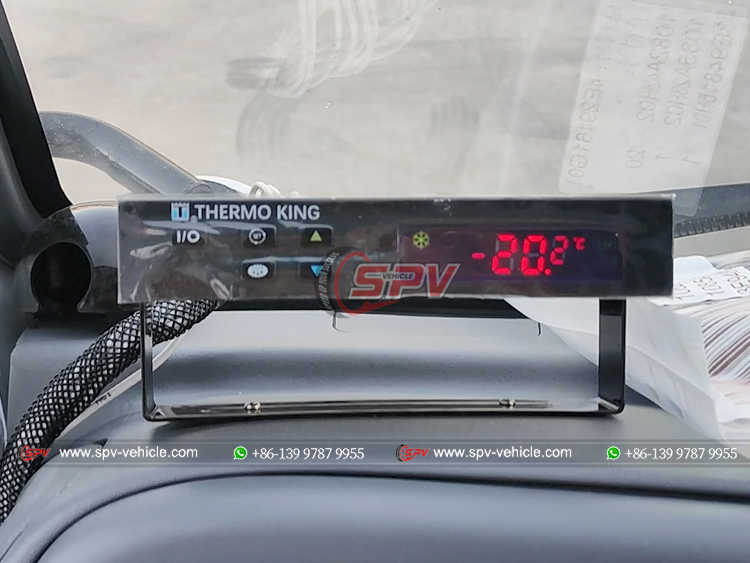 Temperature Test of THERMOKING Refrigerated Unit