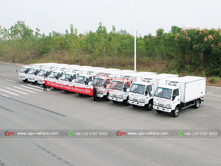 ISUZU 2 Ton Seafood Delivery Truck
