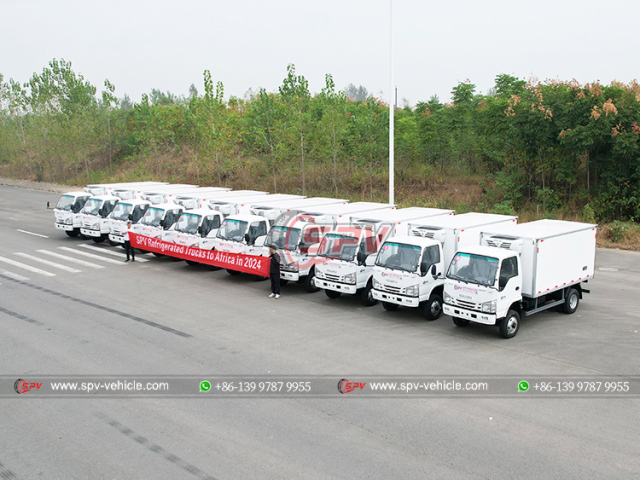ISUZU 2 Ton Seafood Delivery Truck