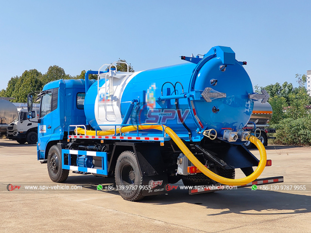 DONGFENG 8,000L Drain Suction Truck