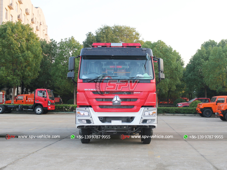HOWO 6 CBM RHD Fire Emergency Truck
