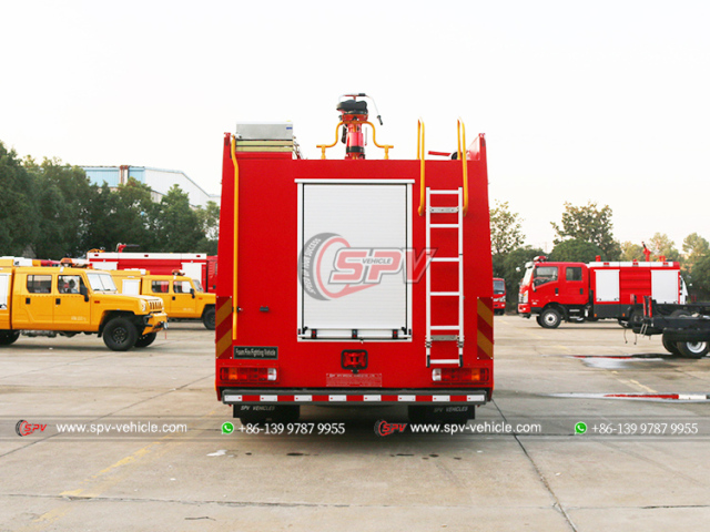 HOWO 6 CBM RHD Fire Emergency Truck