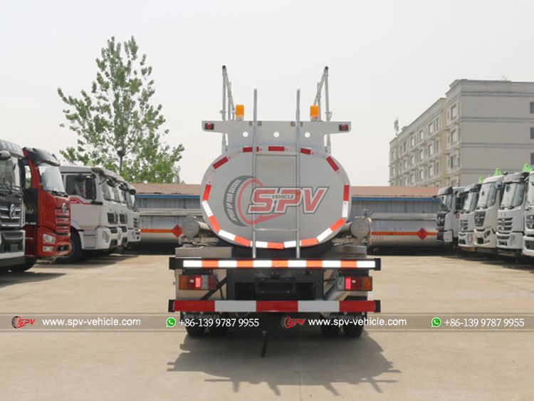 ISUZU 4,000L Stainless Steel Fuel Truck
