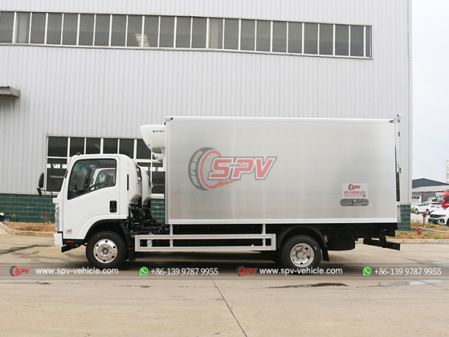 ISUZU 5 Tons Aluminum Alloy Freezer Truck